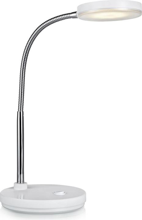 Image du produit Markslöjd Lampe de table Flex, 3000K, 5W, blanc/chrome (300 lm)
