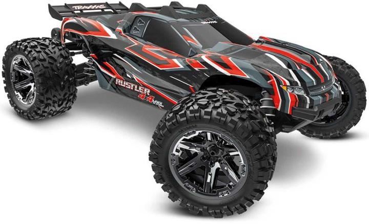 Immagine prodotto Traxxas Rustler 4x4 Vxl HD senza batteria e caricabatterie (RTR pronto all'uso)