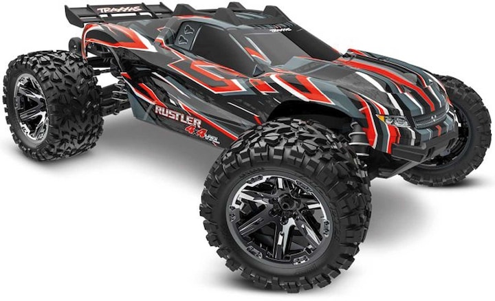Immagine prodotto Traxxas Rustler 4x4 Vxl HD senza batteria e caricabatterie (RTR pronto all'uso)