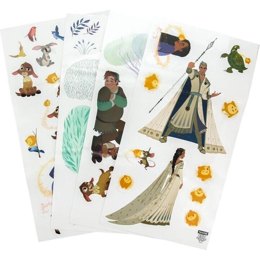Thumbnail - Paladone Products, Wandtattoo, Disney - Wish : Asha et la Bonne Étoile - Stickers Muraux Glow in the Dark