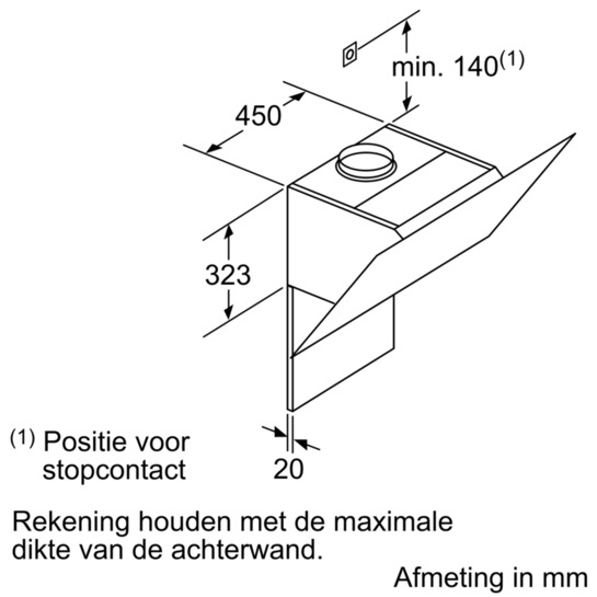 Actual product image Siemens Lc87khm60 (Wall hood)