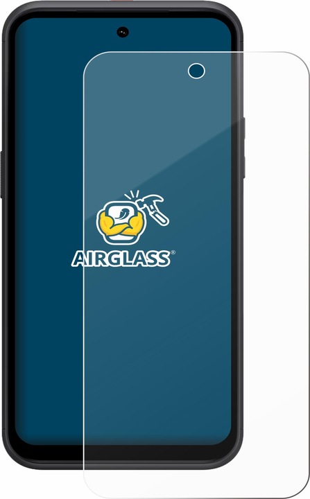 Immagine prodotto BROTECT Pellicola di vetro antiproiettile AirGlass (1 Pezzo/i, Nokia XR21)