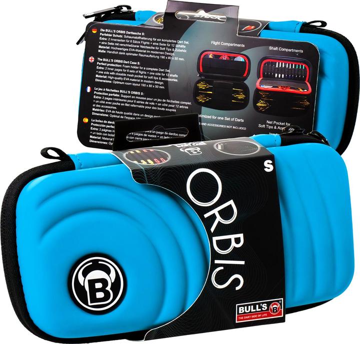 Actual product image Bull's ORBIS S Dartcase blue