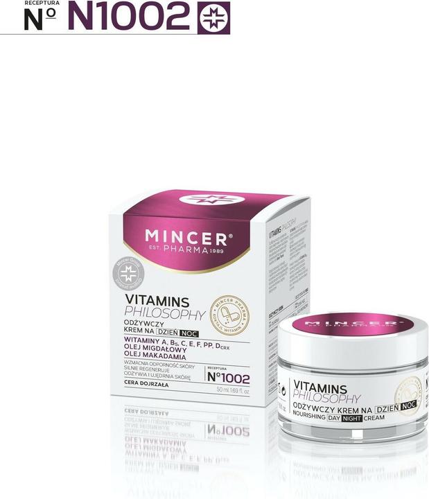 Immagine prodotto Kenwood Vitamine Philosophy Crema nutriente giorno e notte n. 1002 50ml (50 ml, Crema 24h)