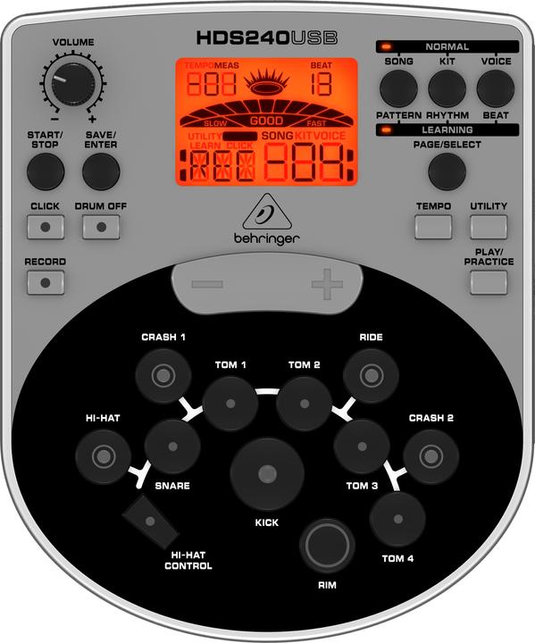 Image du produit Behringer Batterie numérique XD80USB (Batterie électronique)