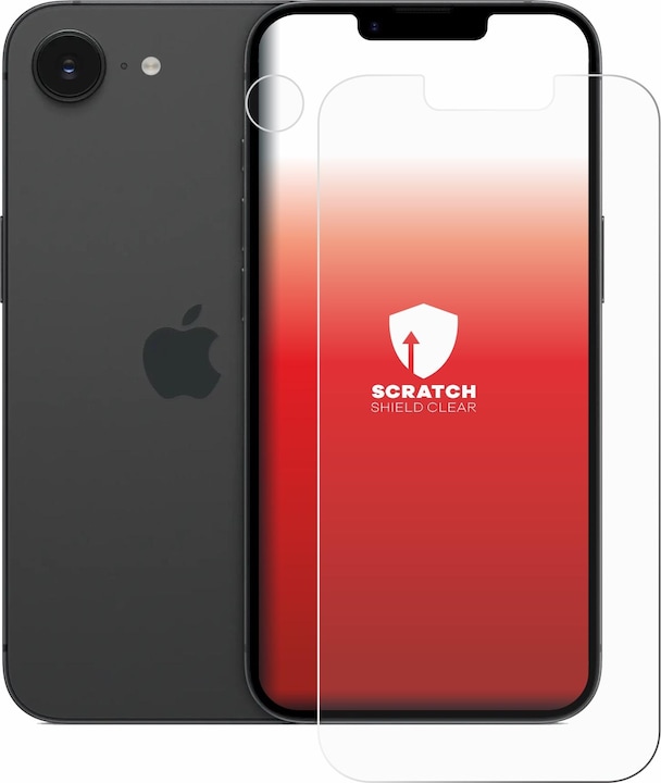Actual product image upscreen Scratch Shield Protector (1 Piece, Apple iPhone 16e)