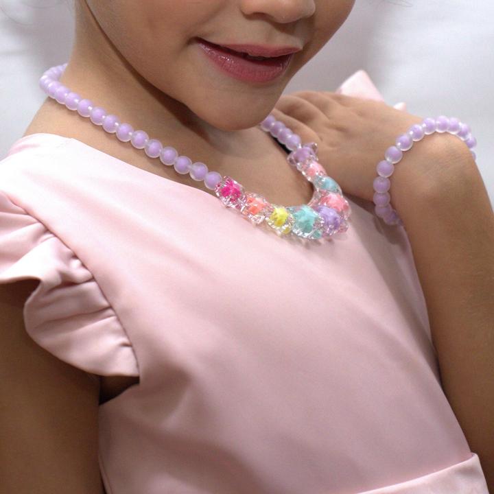 Immagine prodotto Yuko.B Collana e bracciale (Acrilico, ABS)