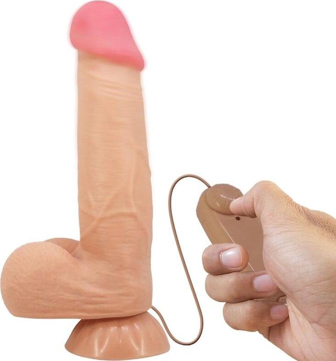 Produktbild Pretty Love Sliding Skin Series Realistischer Dildo Mit Sliding Skin Saugnapfleisch 21,8 cm