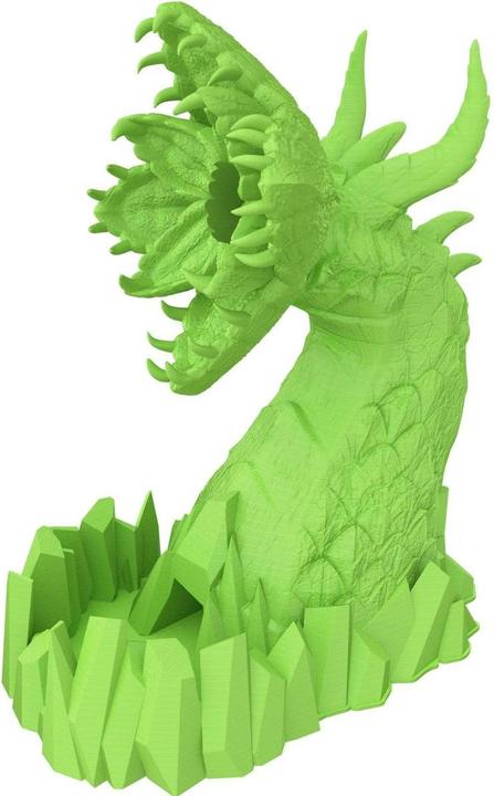 Produktbild Feldherr Würfelturm 3D-Druck Moonworm Grün für Tabletop und Rollenspiel (Kunststoff)
