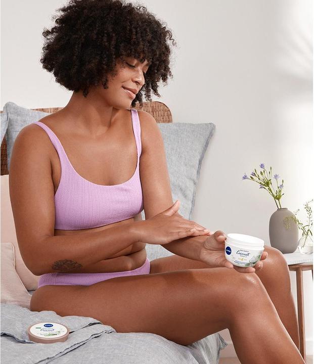 Actual product image NIVEA Body Soufflé Kokosnuss & Monoi Öl (Body butter, 200 ml)