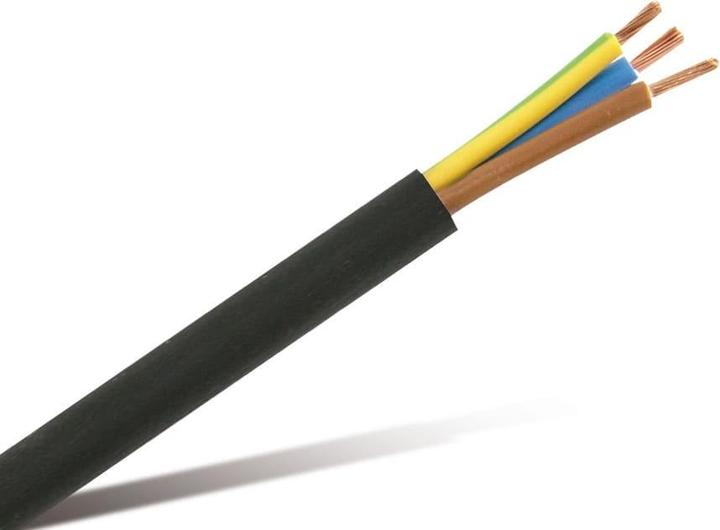 Produktbild Eneroid Leitung H03VV-F, 3x0,75, 100m, sw (100 m)