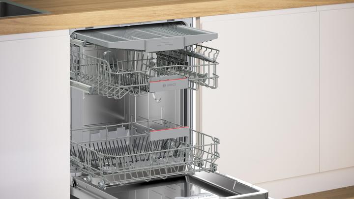 Produktbild Bosch Hausgeräte Serie 4, Unterbau-Geschirrspüler, 60 cm, Gebürsteter Stahl, SMU4EVS08E