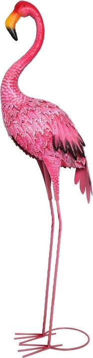 Hermex Fenicottero in metallo decorazione da giardino figura decorativa scultura da giardino figura da