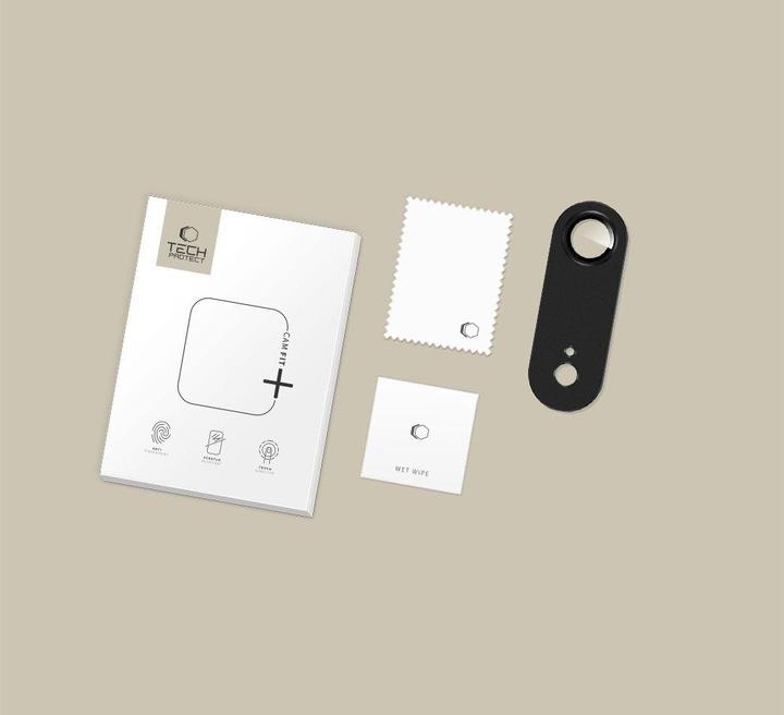 Immagine prodotto Tech-Protect Camfull Fit+ Kameraabdeckung für iPhone 17 Air, Schwarz (1 pz., Apple iPhone 17)