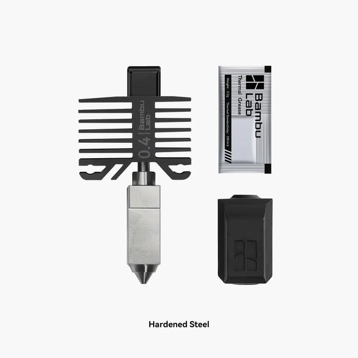 Produktbild Bambu Lab X1/P1 Hotend - hardend steel 0.4mm (Hotend)