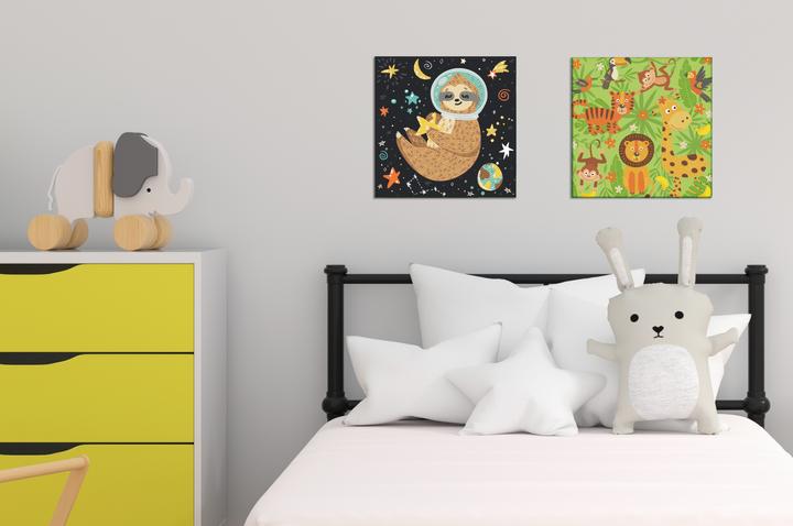 Actual product image Diamond Dotz Box Sloth Astronaut
