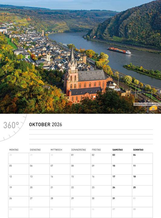 Produktbild OberesMittelrheintalBroschürenkalender2026 (A3, A4)