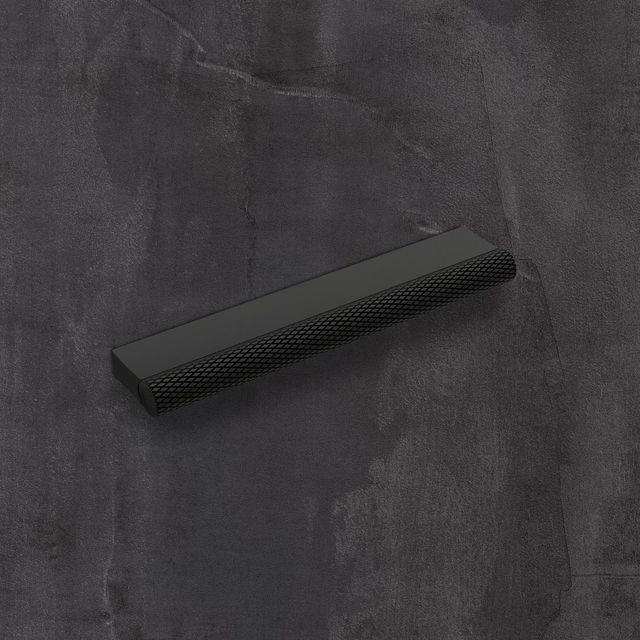 Produktbild Hettich Griff Bonelli Schwarz matt 128 mm