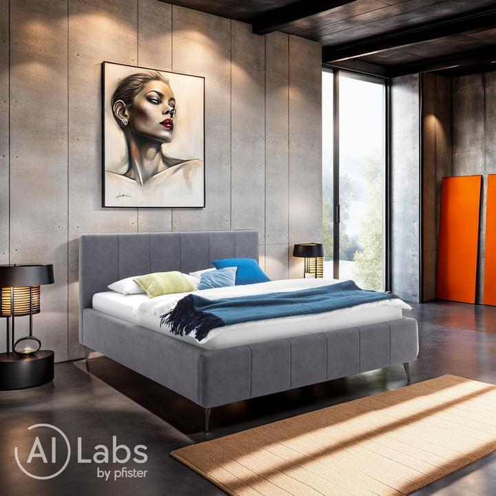 Immagine prodotto Meise Möbel Letto imbottito con rete Lizzano (180 x 200 cm)
