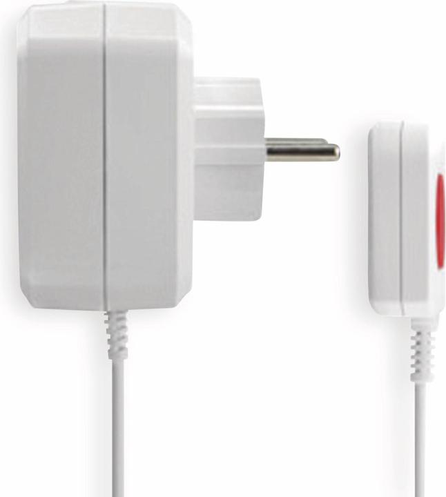 Productafbeelding Ansmann 1260-0002 Energiezuinige wandcontactdoos wit Europstekker 1 st. (1 x, CEE 7/3, 1.80 m)