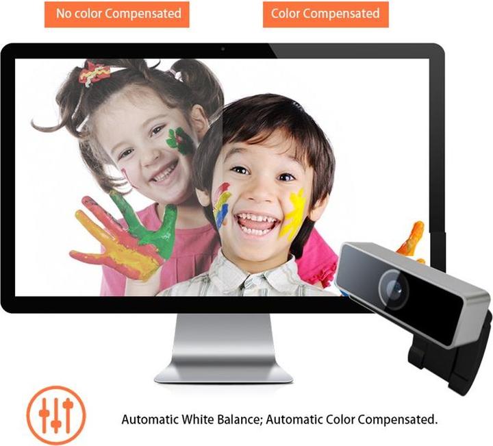 Actual product image Coolcam NPC-166DU webcam (2.10 Mpx)