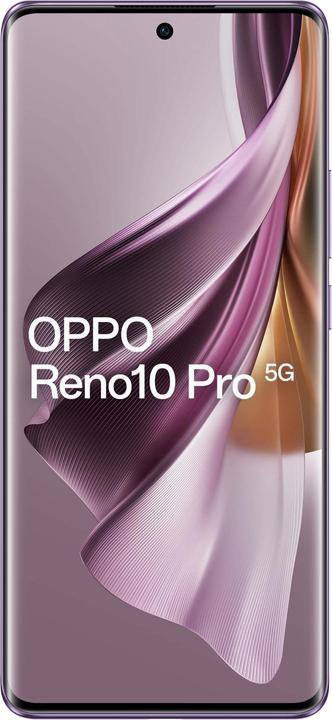Productafbeelding OPPO Reno 10 Pro (256 GB, Glanzend Paars, 6.70", Dubbele SIM, 5G)