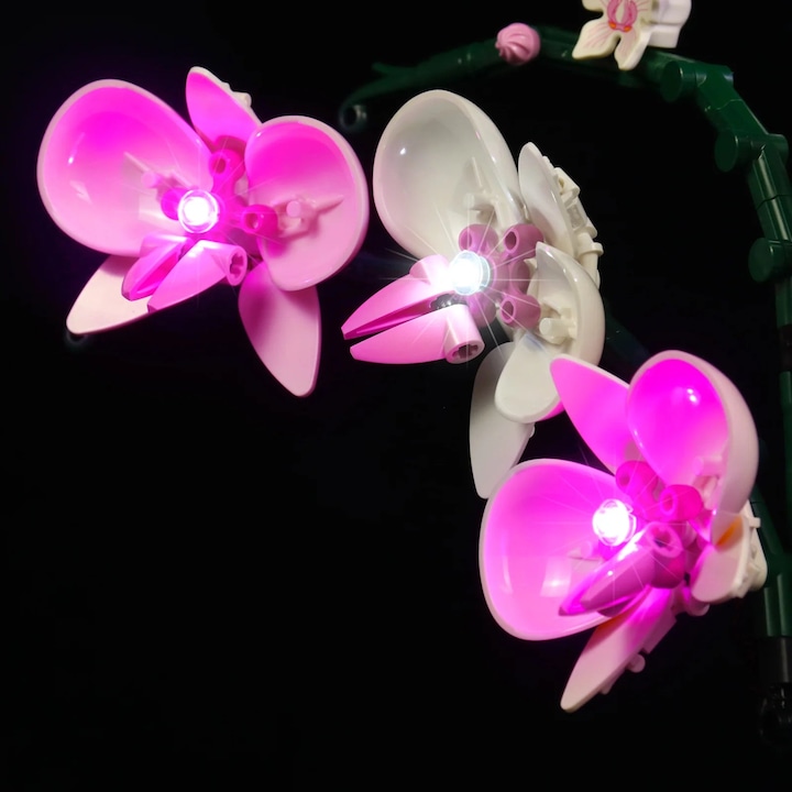 Produktbild BrickBling LED Licht Set für LEGO Orchidee V2