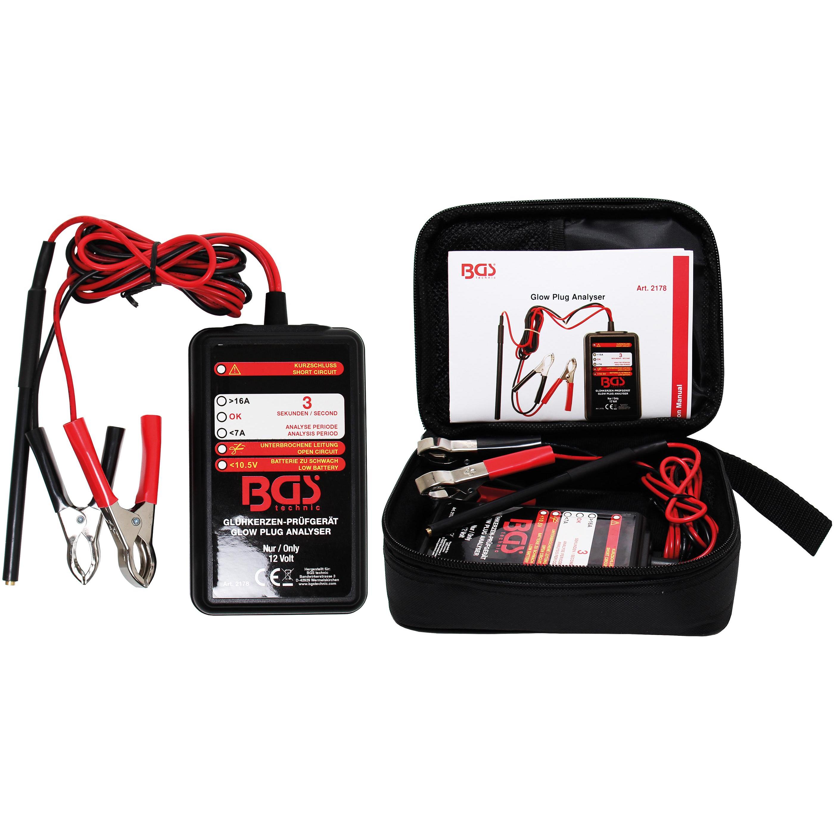 Thumbnail - BGS, Multimeter, Glühkerzen-Prüfgerät 12 V