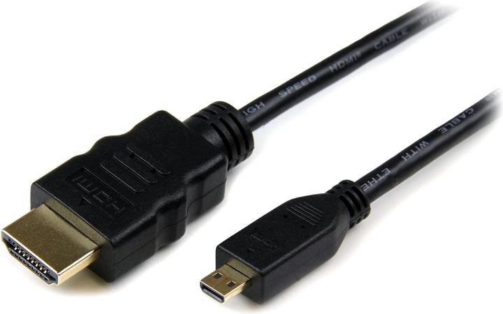 Produktbild StarTech HDMI (Typ A) — micro HDMI (Typ D) (1 m, HDMI, 2.0)