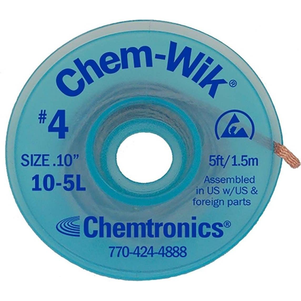 ChemWik Coulisse Dissaldante 2,54 mm 1,50 m (filo per brasatura), Accessori per saldatore