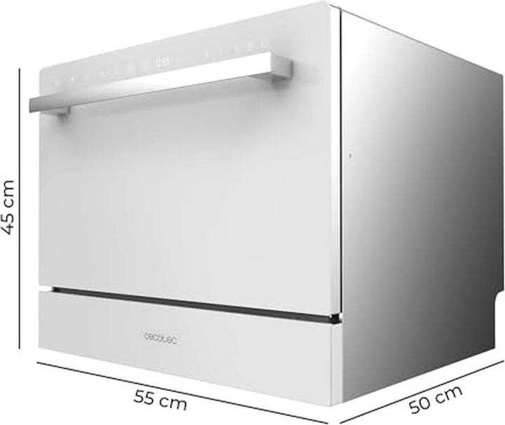 Produktbild Cecotec Bolero Aguazero 2400 White Glass