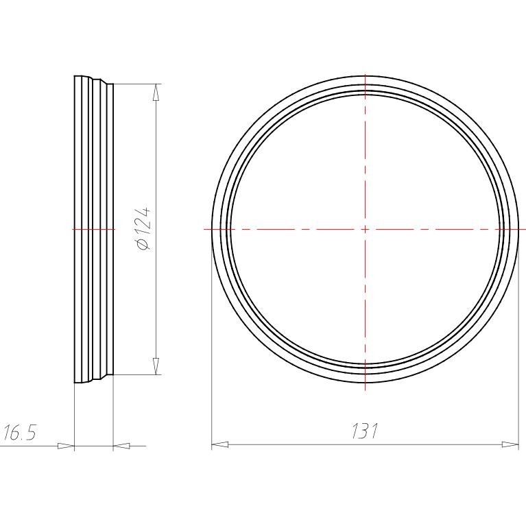 Thumbnail - Kaiser, Zubehör Elektroinstallation, Verlängerungsring 1281-21