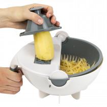 Actual product image Cook Concept vegetable slicer with integrated strainer 8 in 1