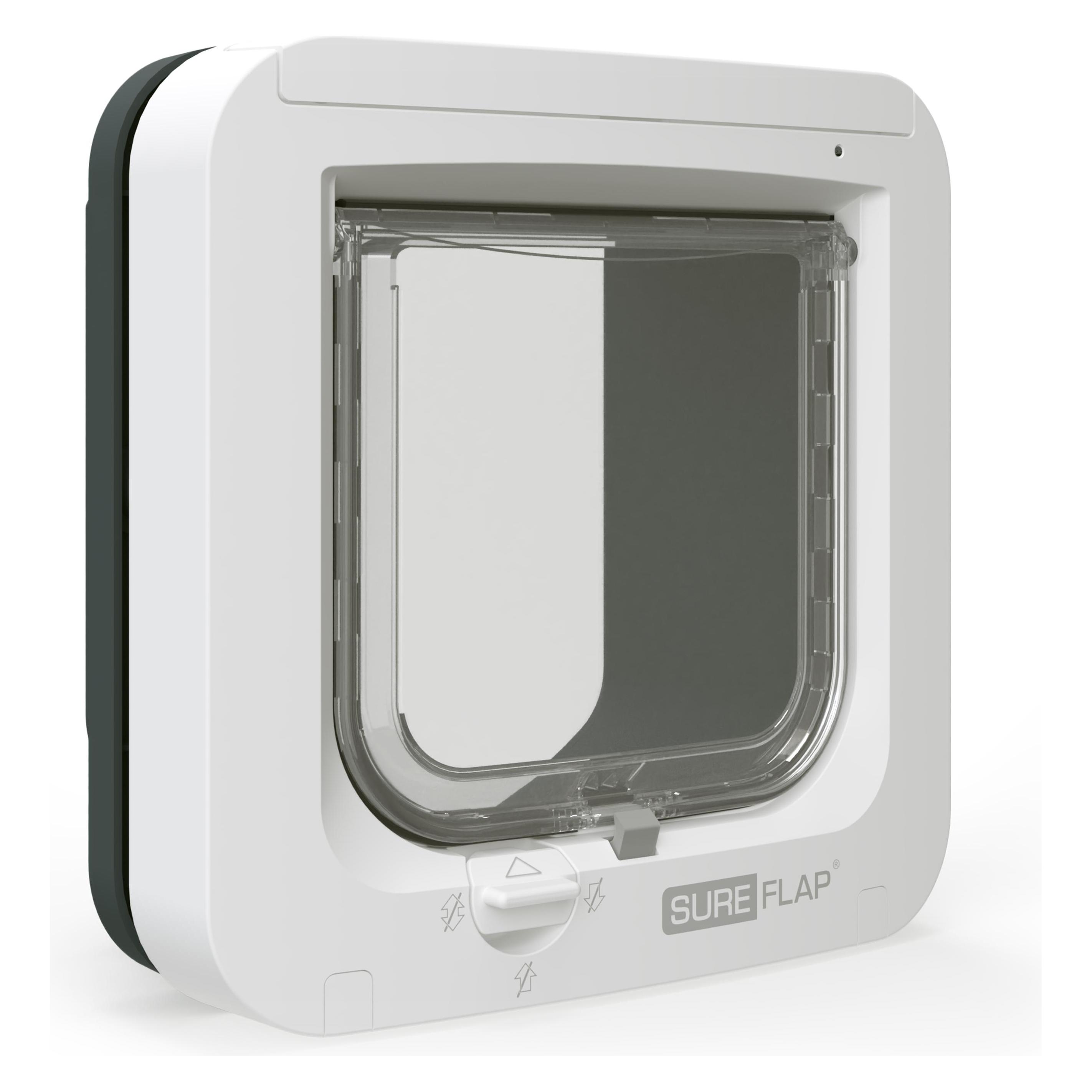 Chatière SureFlap à puce électronique - chatière grise / blanche