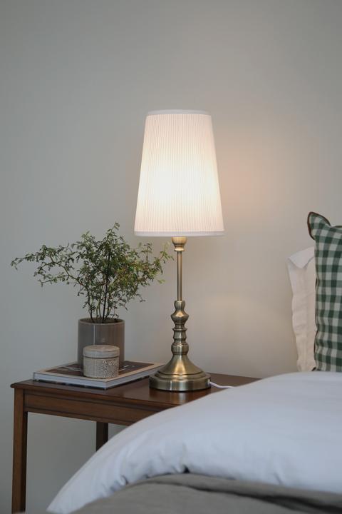 Produktbild Markslöjd NOBLE Table 1L 66cm Offwhite/Antique Brass (E27)