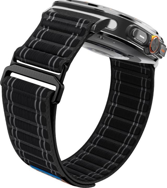 Actual product image Spigen - WBF0 - Samsung Galaxy Watch Ultra 47mm - Black (Fabric, Nylon)