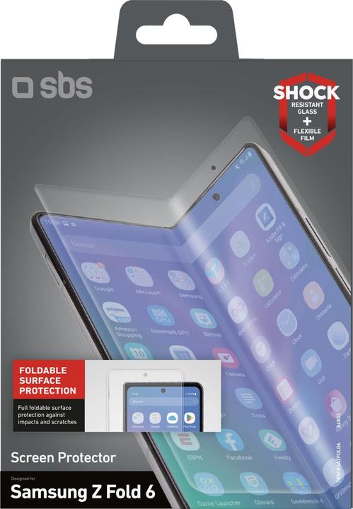 Actual product image SBS Screen Protector (1 pcs., Samsung Galaxy Z Fold6)