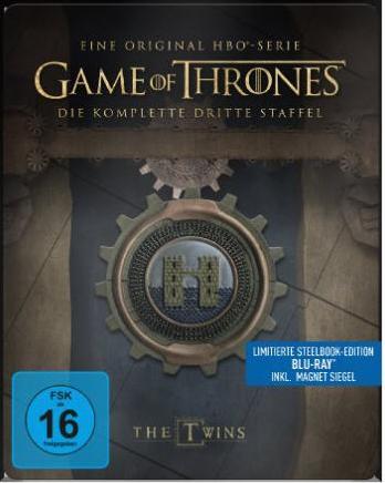 Game of Thrones Staffel 3 Limitierte Steelbook-Edition (Blu-ray, 2012)