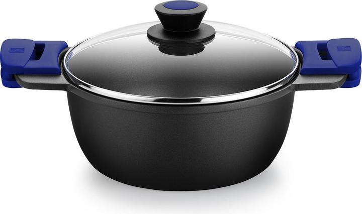 Actual product image BRA Advanced pan set for all heat sources including induction black (28 x 6.30 cm)