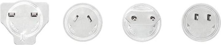 Productafbeelding Velleman Compacte Universele Lader Met Micro USB Aansluiting - 5 Vdc - 2,5 A Met 4 Reisstekkers (5 W)
