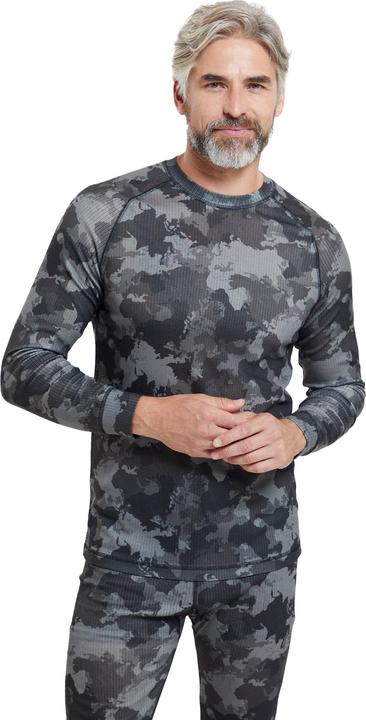 Actual product image Mountain Warehouse Mens Talus Camouflage Thermal Top (XXS)