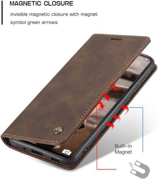 Produktbild Caseme Leder Flip Wallet Case Hülle (Samsung Galaxy S20 FE)