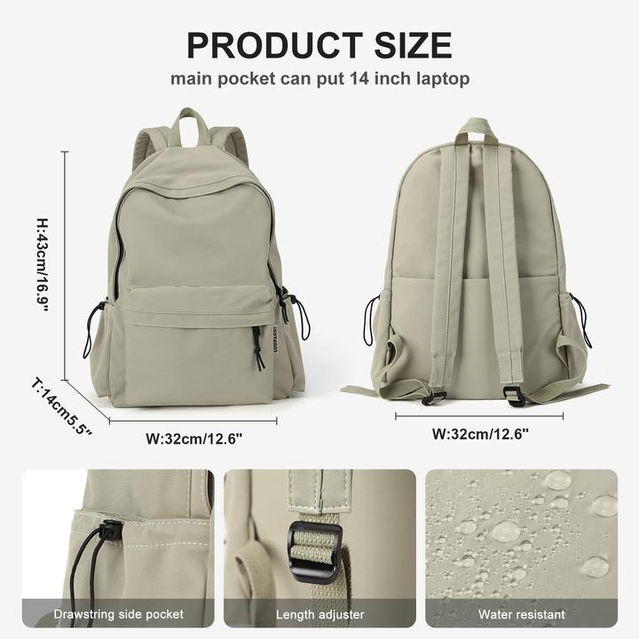 Produktbild Only-Bags.Store Schulrucksack, lässige Reiseschultaschen Laptop Rucksack Leichter Rucksack