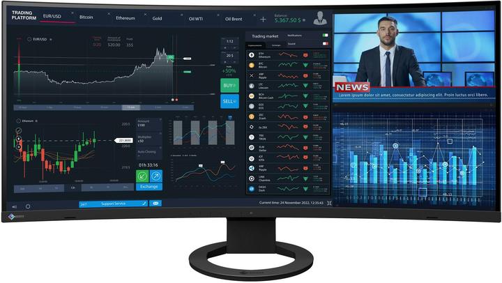 Actual product image Eizo EV3895 FlexScan (3840 x 1600 pixels, 38")