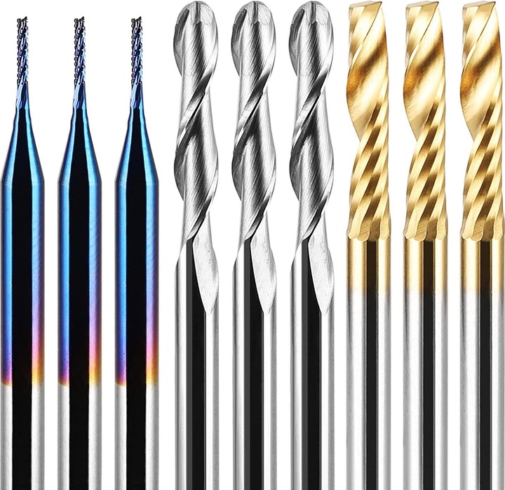 Produktbild Genmitsu 30 Stueck CNC Fraeser Router Bits
