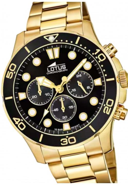 Image du produit Lotus 18758/3 Excellent Bracelet en acier inoxydable pour (Chronographe, 44.50 mm)