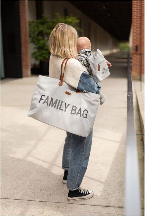 Image du produit Childhome Family Bag canvas grau