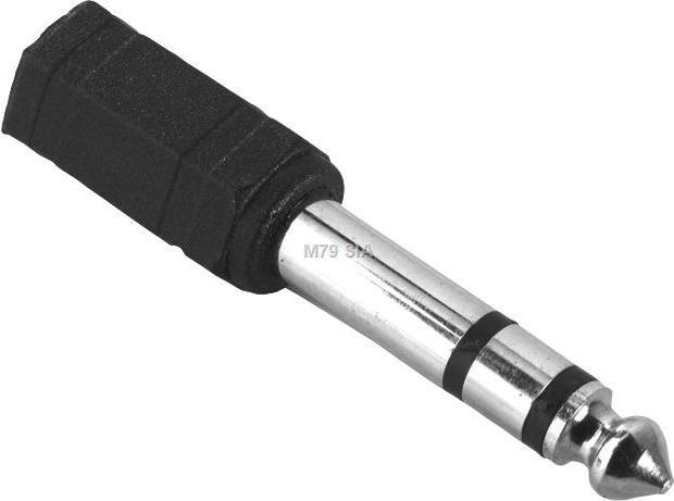 Immagine prodotto Hama Adattatore audio, spina jack 3,5 mm - spina jack 6,3 mm, stereo