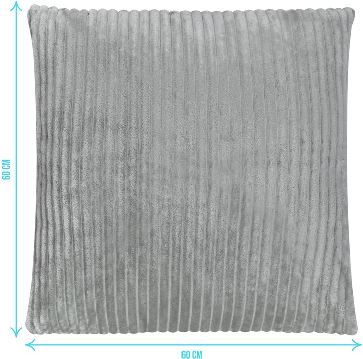 Actual product image Aspero 2 x Couchkissen 60x60 cm mit Füllung (60 x 60 cm)