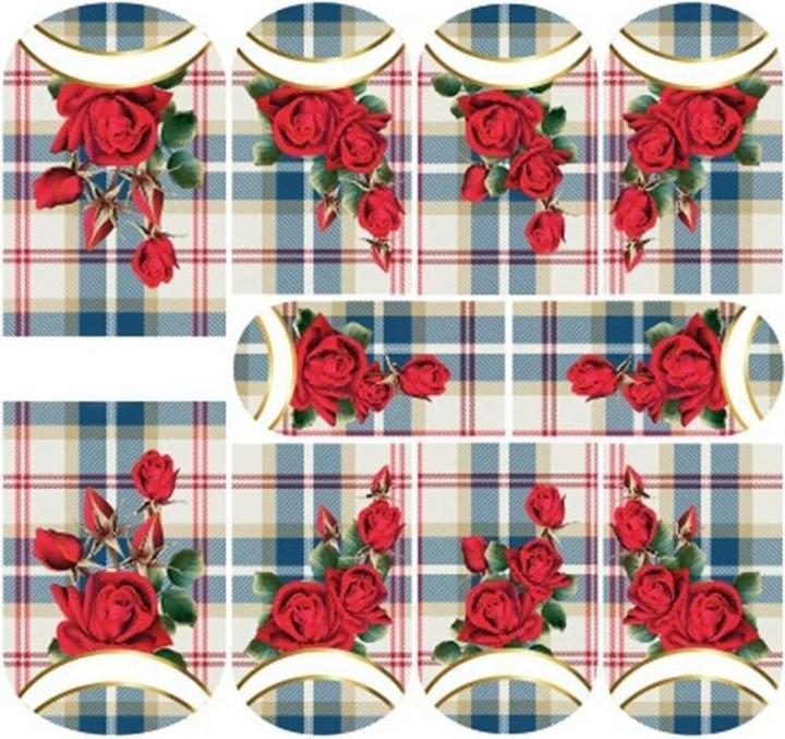 Actual product image Beautynails Bna Decalcomanie Pattern